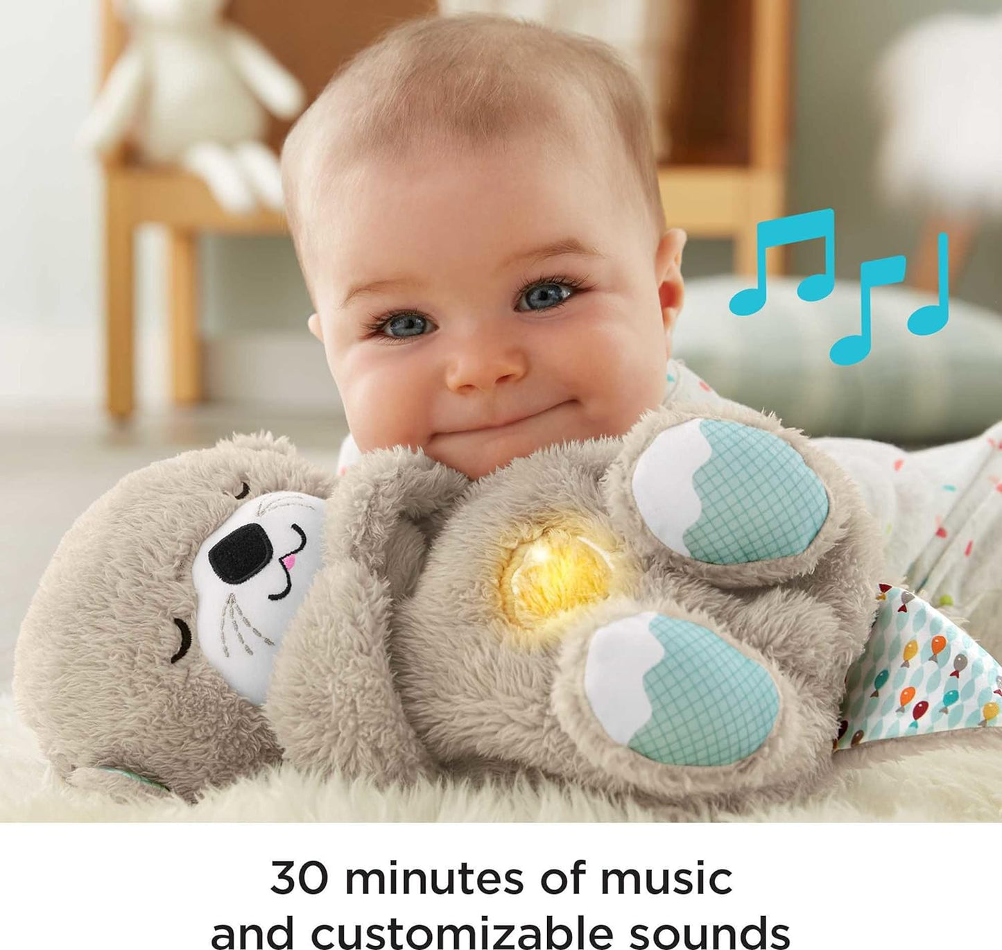 Breathing Teddy Plush Baby Toy