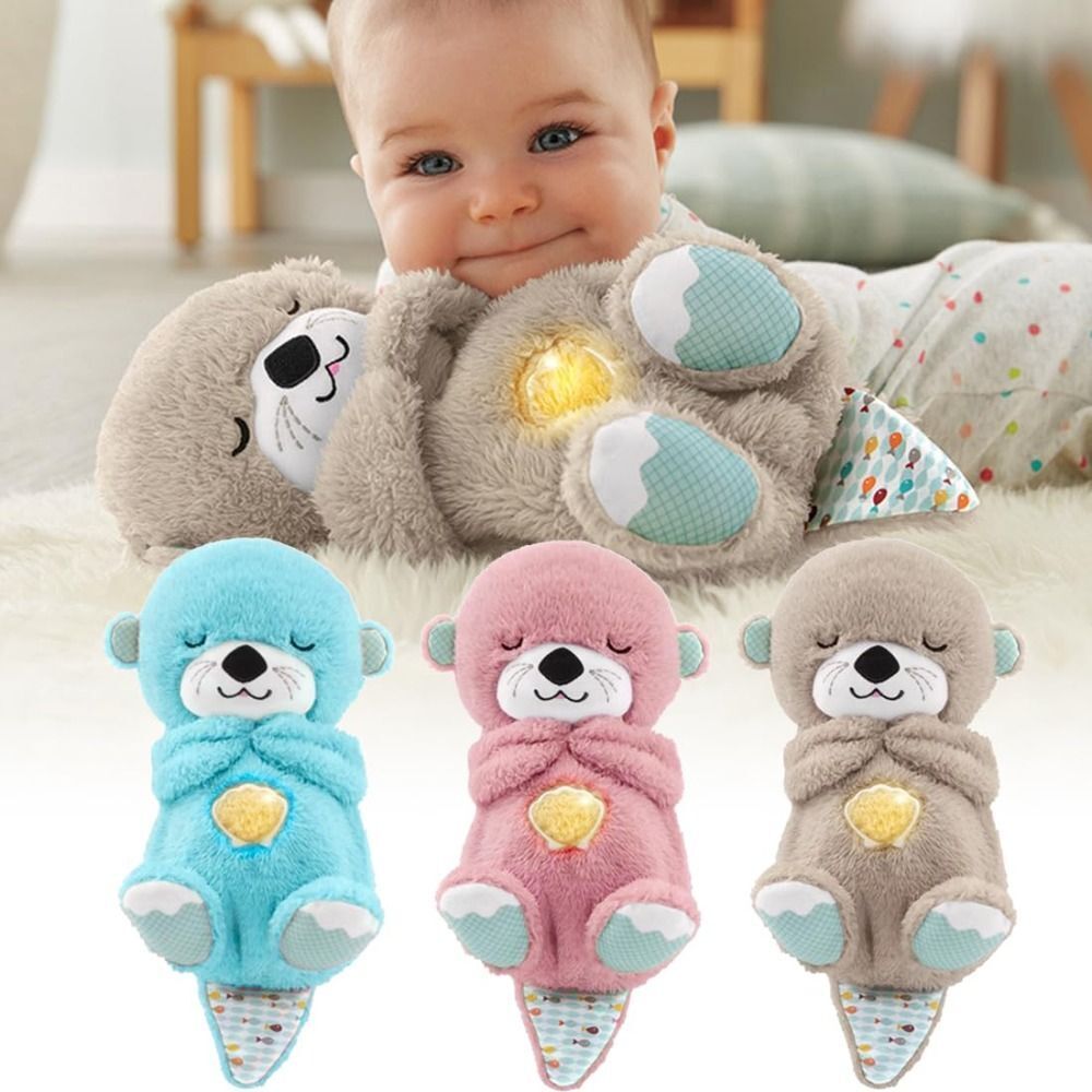 Breathing Teddy Plush Baby Toy